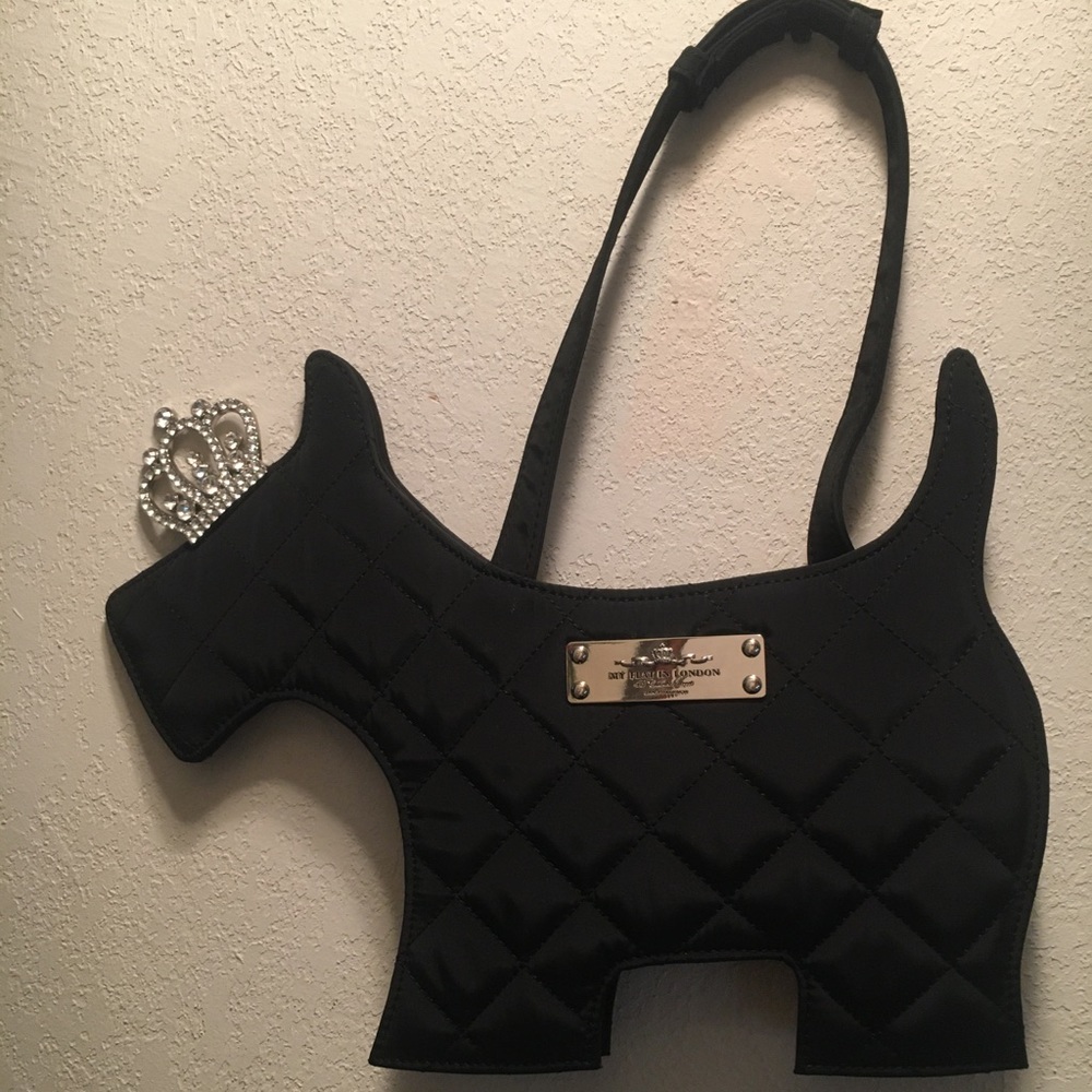 Black Scotty dog My Flat In London Purse